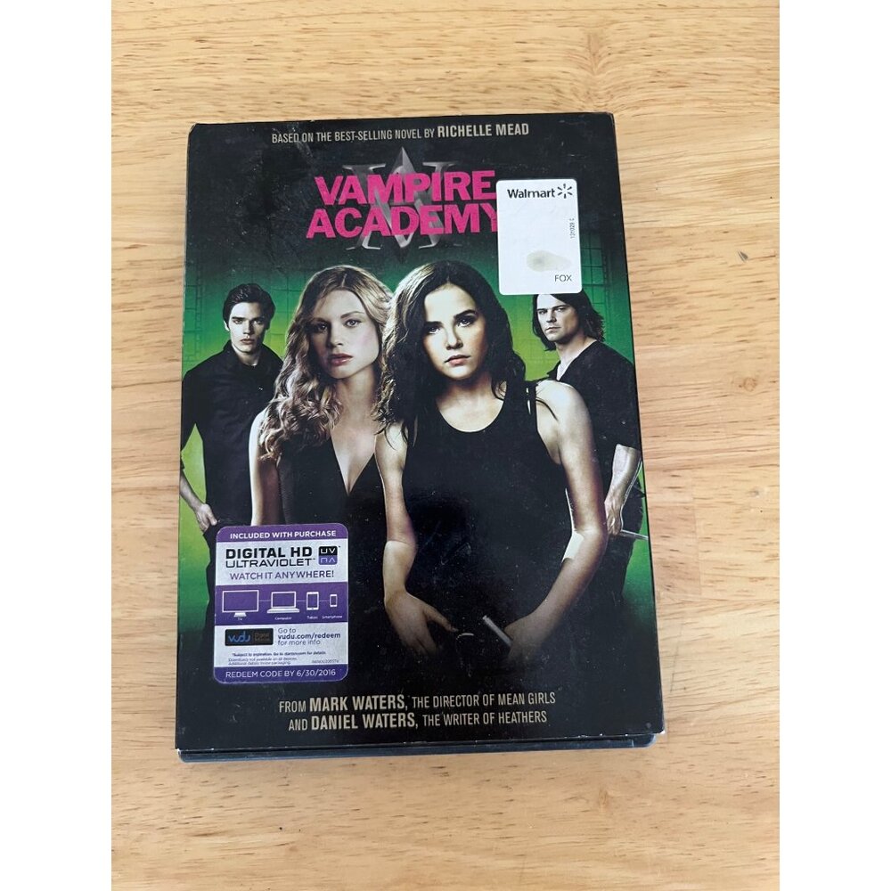 Vampire Academy DVD Movie With Special Features & Digital HD
